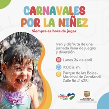Niños de Cali tendrán dos carnavales en conmemoración del Día de la Niñez