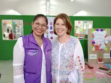La presidenta de Plaza Sésamo visitó a los niños de la UTS Azulejos en Cali