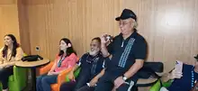 Delegación de Hawái fue recibida en Cali con show de salsa