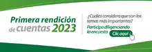 Primera rendición de cuentas 2023