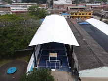 Espacio techado para la recreación, el aprendizaje y la cutlura se estrenó en San Juan Bautista de la Salle