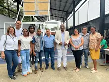 Espacio techado para la recreación, el aprendizaje y la cutlura se estrenó en San Juan Bautista de la Salle