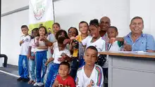 Espacio techado para la recreación, el aprendizaje y la cutlura se estrenó en San Juan Bautista de la Salle