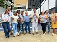 Espacio techado para la recreación, el aprendizaje y la cutlura se estrenó en San Juan Bautista de la Salle