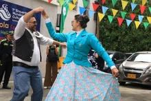 Brasil llenó de alegría la Casa Turística Solar del Río con bailes gauchos y samba
