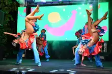 La segunda noche del  Mundial de Culturas Populares contó con la bendición de Cristo Rey 
