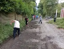 Realizan minga por el mantenimiento vial del corredor La Vorágine – Pueblo Pance