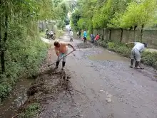 Realizan minga por el mantenimiento vial del corredor La Vorágine – Pueblo Pance