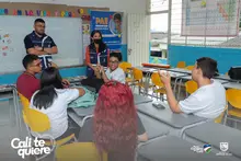 Talleres de sensibilización y motivación para los estudiantes de las IEO sobre el PAE.