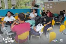 Talleres de sensibilización y motivación para los estudiantes de las IEO sobre el PAE.
