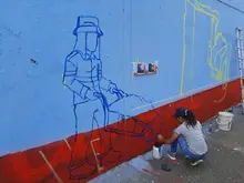 Infraestructura entrega mural ‘Masculinidades no violentas y equitativas’ para reivindicar rol de la mujer