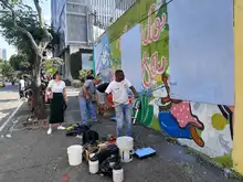 Infraestructura entrega mural ‘Masculinidades no violentas y equitativas’ para reivindicar rol de la mujer