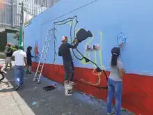 Infraestructura entrega mural ‘Masculinidades no violentas y equitativas’ para reivindicar rol de la mujer