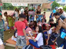 Con juego las niñas y niños celebraron el Día de la Niñez