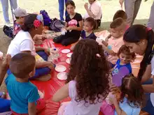 Con juego las niñas y niños celebraron el Día de la Niñez