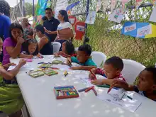 Con juego las niñas y niños celebraron el Día de la Niñez