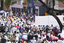 Secretaría de Seguridad destaca comportamiento de marchantes en el Día Internacional del Trabajo