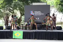 Estudiantes de Golondrinas danzaron al ritmo de Brasil y Kenia