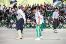 Estudiantes de Golondrinas danzaron al ritmo de Brasil y Kenia