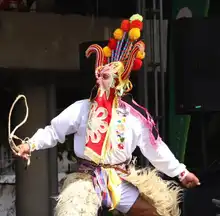 Un diablito ecuatoriano que une culturas en Cali