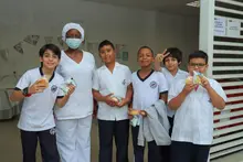 “La comida ha mejorado año tras año”: Diana Betancourt, manipuladora de alimentos