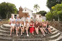 Los polacos siguen recorriendo lugares emblemáticos de Cali
