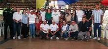Visita Min. Interior y Deporte mesa local barrismo social