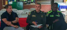 Visita Min. Interior y Deporte mesa local barrismo social