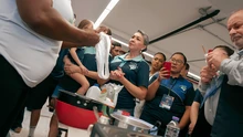 Delegación brasilera aprendió los secretos para la preparación de macetas de alfeñique
