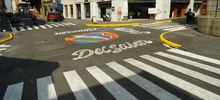 La ‘Calle del sabor’ se llena de color con graffiti urbano que exalta las culturas populares