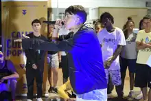 Primera batalla de la Liga Distrital de Freestyle reunió a los mejores gallos del rap caleño