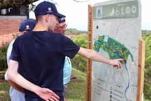 Delegación de Rumanía fascinada al conocer el Parque Ambiental Corazón de Pance