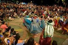 Culturas indígena, mexicana y ecuatoriana se integraron en la Loma de la Cruz