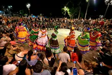 Culturas indígena, mexicana y ecuatoriana se integraron en la Loma de la Cruz