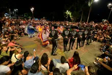 Culturas indígena, mexicana y ecuatoriana se integraron en la Loma de la Cruz