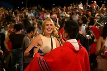 Culturas indígena, mexicana y ecuatoriana se integraron en la Loma de la Cruz