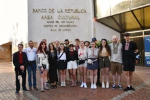 Delegación de Ucrania encantada con la salsa,  naturaleza y hospitalidad de los caleños 