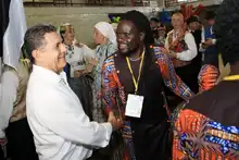 Un desfile multicultural con corazón de ‘folcloreada’