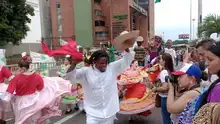 Los ‘Ticos’ se lucieron en el desfile del I Encuentro Mundial de Culturas Populares