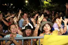 Un show vibrante de los Rolling Ruanas cerró la ‘Gran Parada de las Culturas Populares’