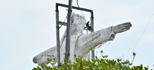 El Cristo de Cali se sostendrá solo: Secretaría de Vivienda retiró estructura metálica de apoyo