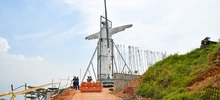 El Cristo de Cali se sostendrá solo: Secretaría de Vivienda retiró estructura metálica de apoyo
