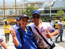 Los costarricenses se llevaron a Cali en el corazón.