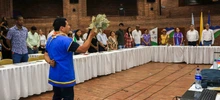 Pueblos indígenas socializaron al Alcalde propuesta de política pública
