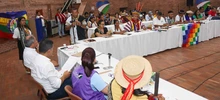 Pueblos indígenas socializaron al Alcalde propuesta de política pública