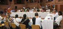 Pueblos indígenas socializaron al Alcalde propuesta de política pública