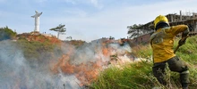 “Todos estos incendios son provocados en forma dolosa”: Rodrigo Zamorano