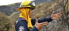 Bomberos le siguen el rastro a la ‘huella’ criminal del incendio en Cristo Rey