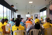Comunidad del centro conoció de primera mano los avances del Búnker de la Fiscalía