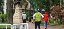 Los caleños se gozaron la Plaza de Cayzedo a punta de aerorrumba